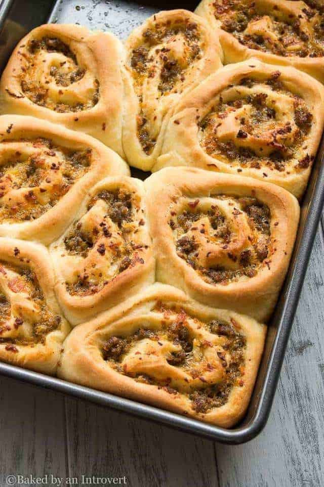 Breakfast Sausage Recipes For Dinner
 Sausage and Cheese Breakfast Rolls