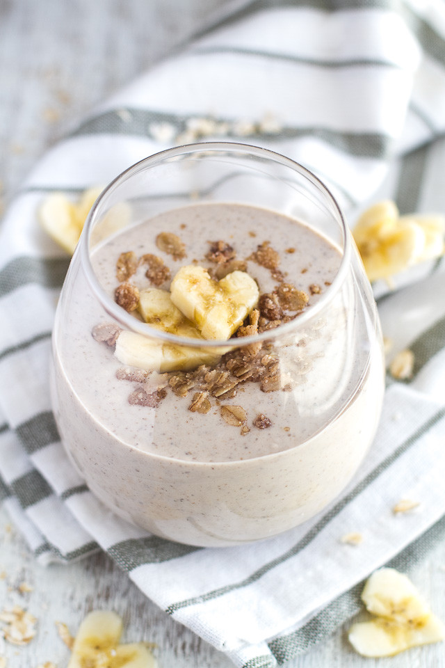 Breakfast Smoothies With Oats
 Banana Oat Breakfast Smoothie