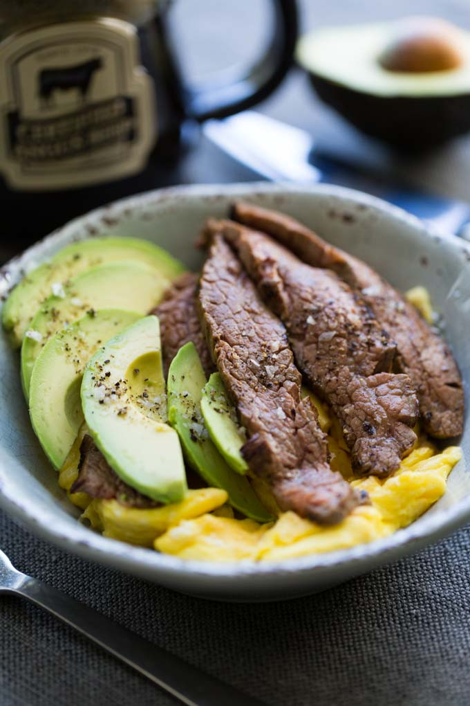 Breakfast Steak Recipe
 Steak and Egg Breakfast Bowl Keto • Recipe for Perfection