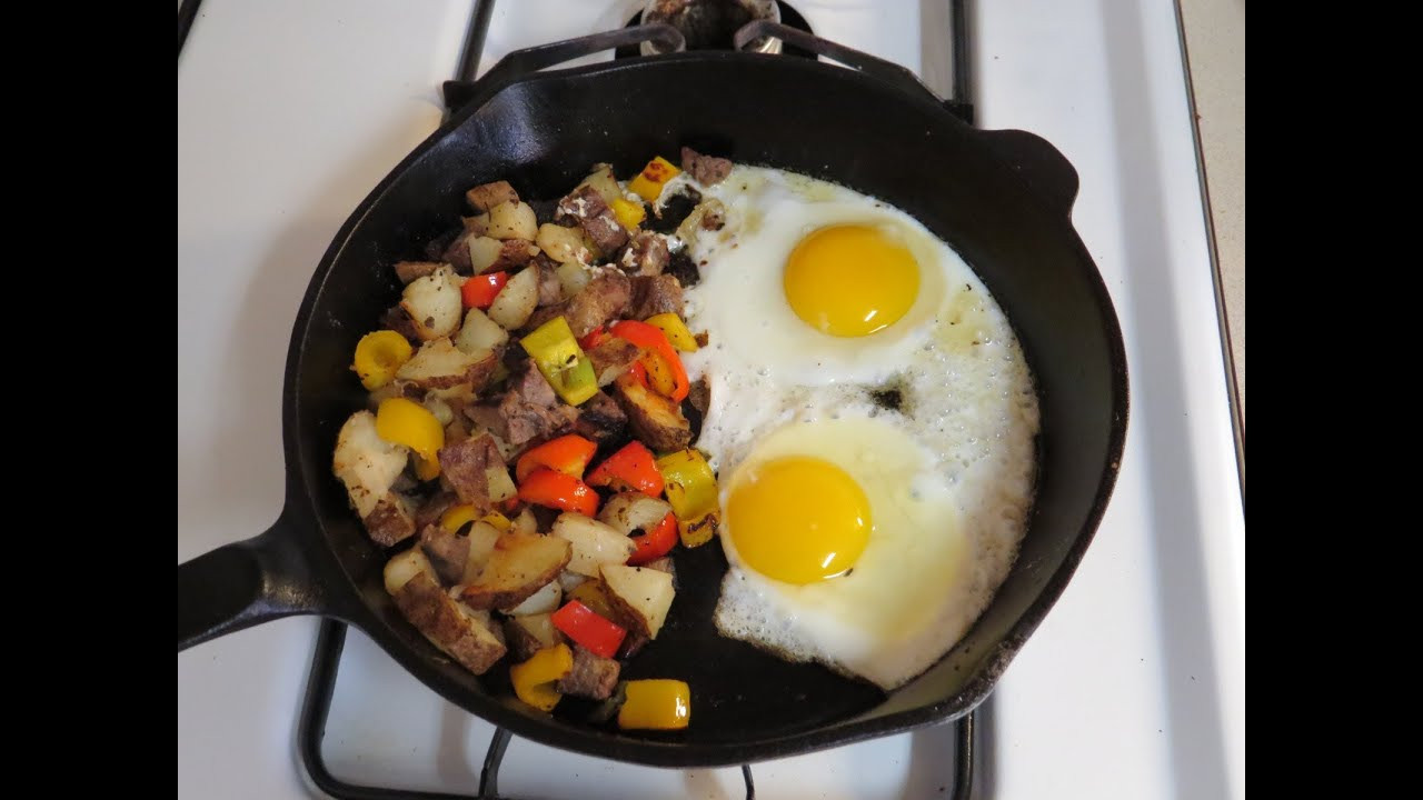 Breakfast Steak Recipe
 Leftovers for Breakfast Steak Hash and Fried Eggs Recipe