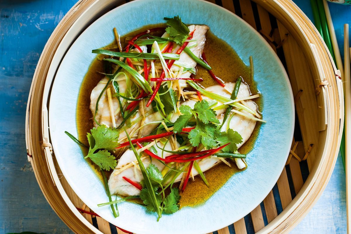 Bream Fish Recipes
 Steamed sea bream with spring onion and ginger Recipes