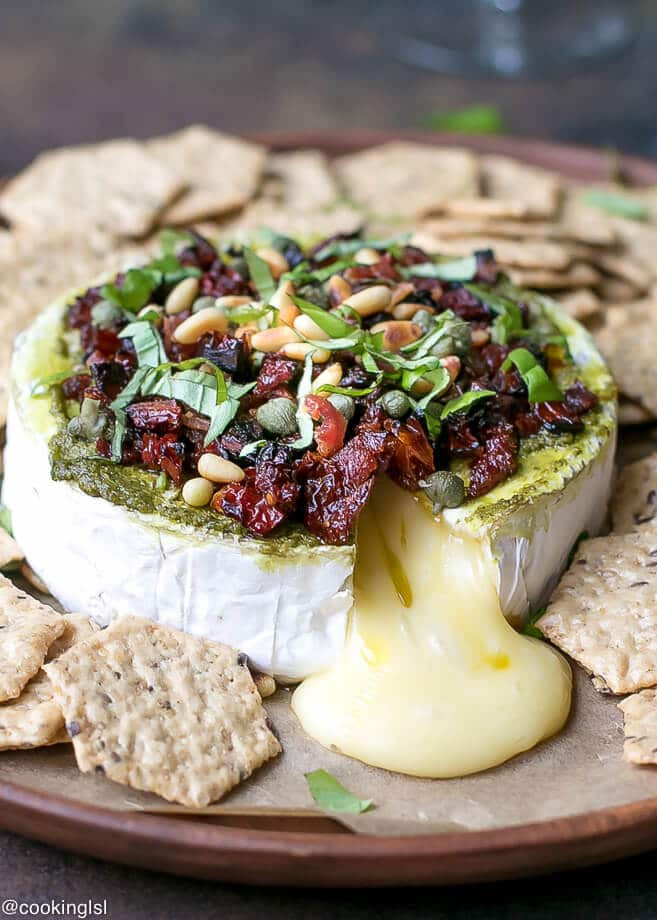Brie Cheese Appetizers
 Savory Baked Brie Appetizer With Sun Dried Tomatoes Recipe
