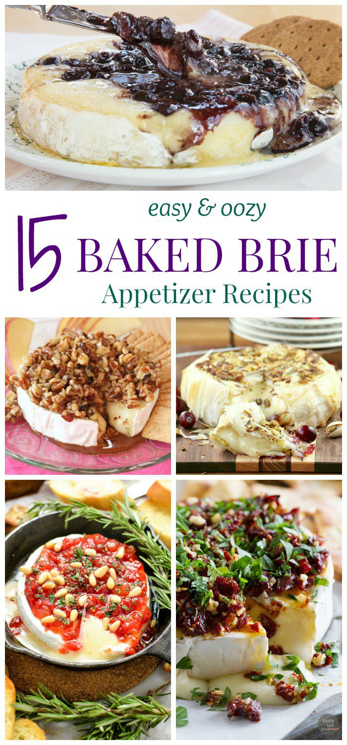 Brie Cheese Appetizers
 15 Easy and Oozy Baked Brie Appetizer Recipes ⋆ Food Curation
