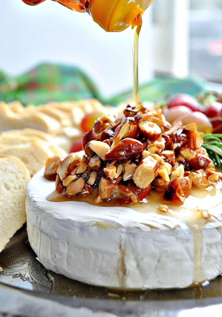 Brie Cheese Appetizers
 Honey Almond Baked Brie Recipe The Seasoned Mom