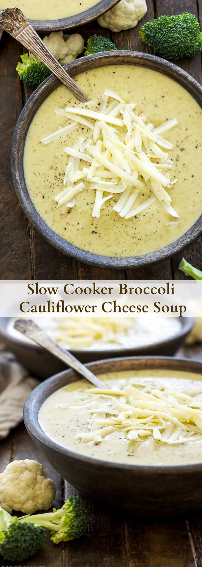 Broccoli Cheddar Soup Slow Cooker
 Slow Cooker Broccoli Cauliflower Cheese Soup Recipe Runner
