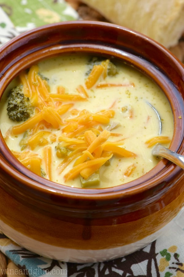 Broccoli Cheddar Soup Slow Cooker
 Slow Cooker Broccoli Cheddar Soup Wine & Glue