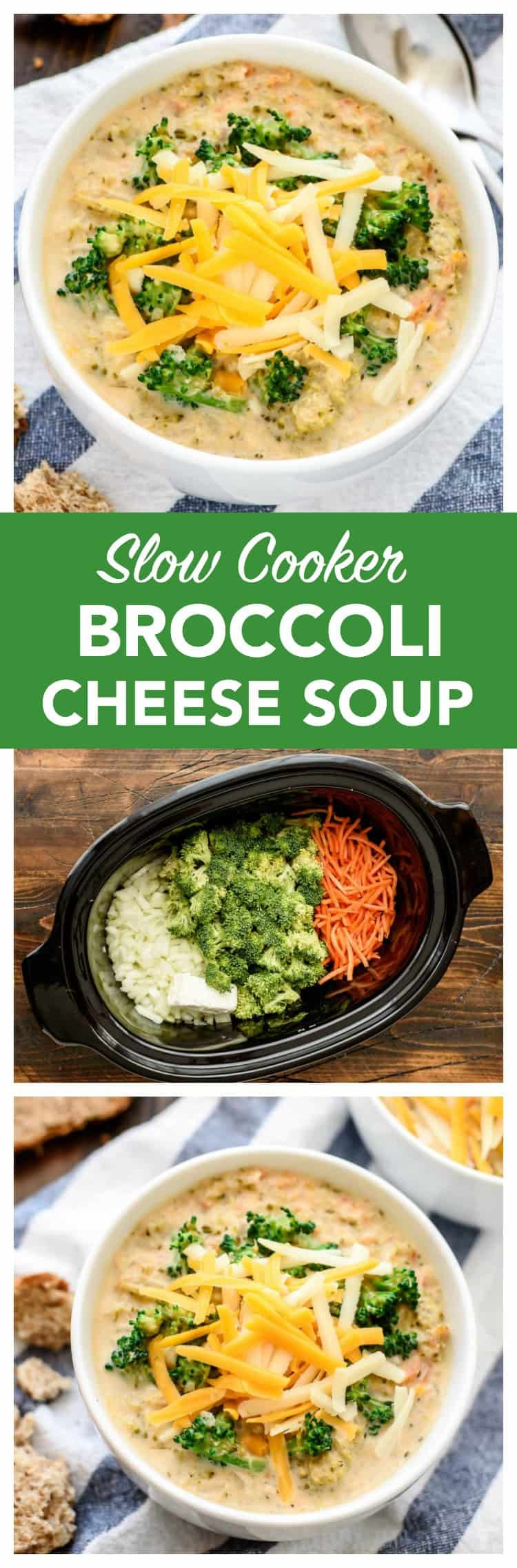 Broccoli Cheddar Soup Slow Cooker
 Slow Cooker Broccoli Cheese Soup