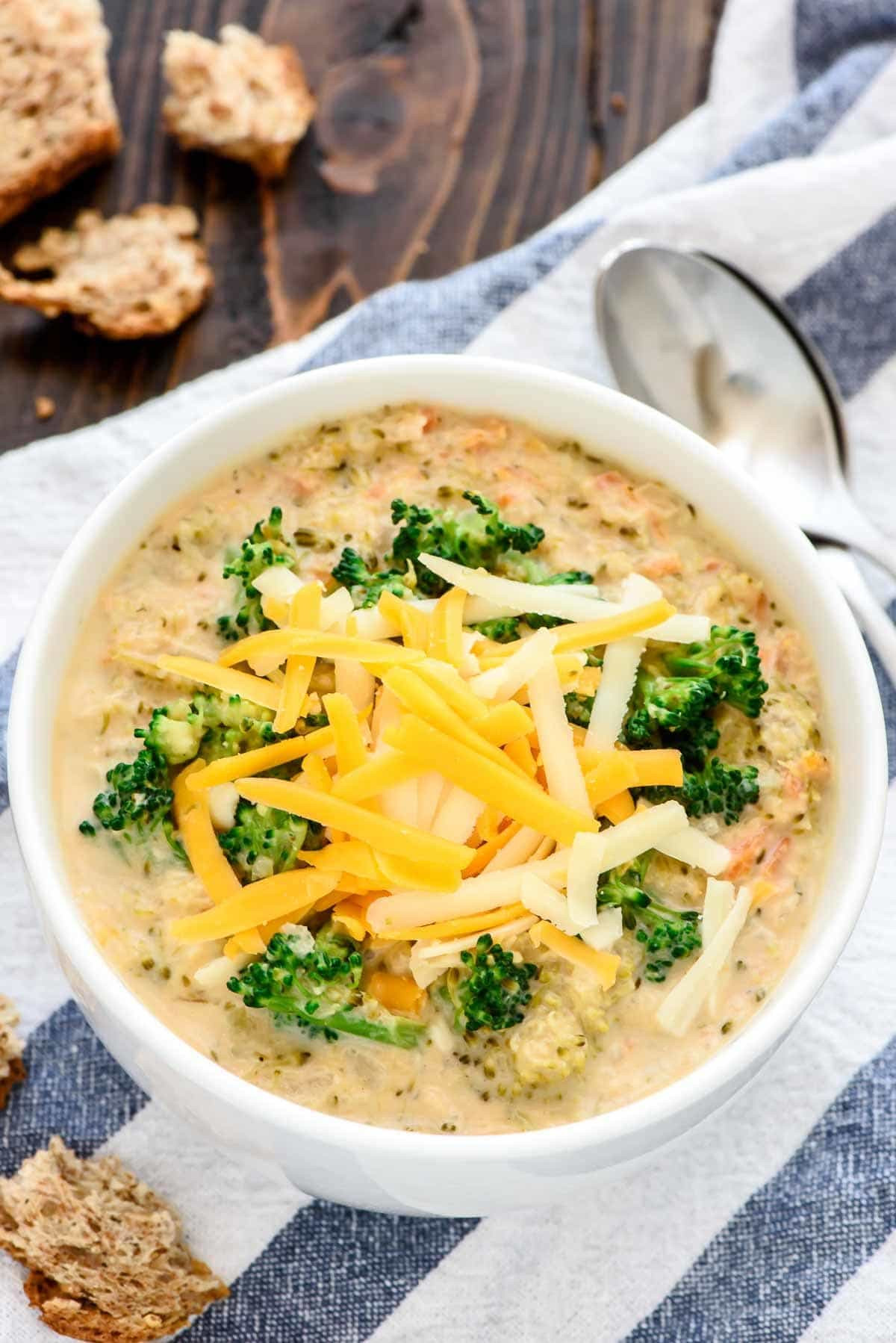 Broccoli Cheddar Soup Slow Cooker
 Slow Cooker Broccoli Cheese Soup With Fresh Veggies