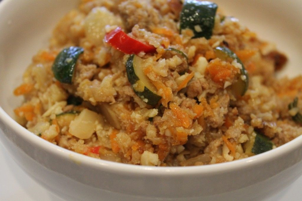 Brown Rice Paleo
 Thai Paleo Fried "Rice" Edible Harmony leave out the