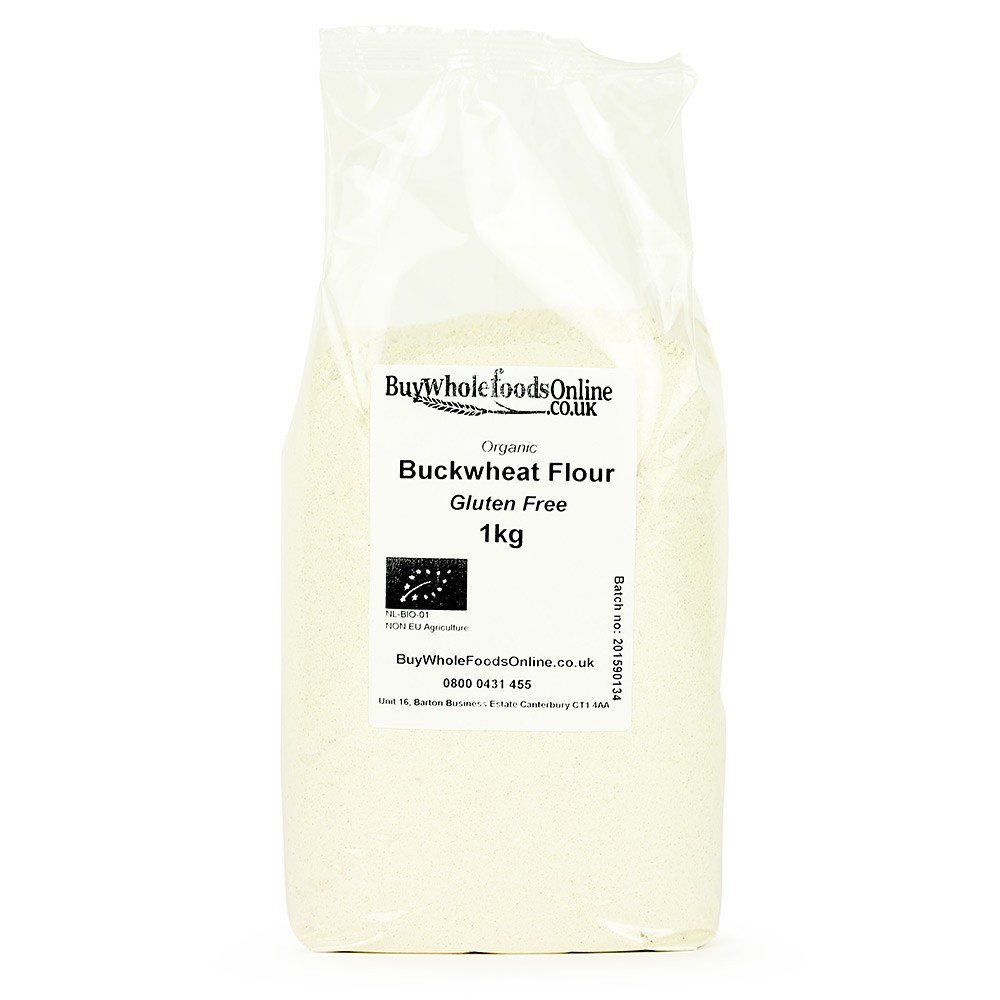 Buckwheat Flour Gluten Free
 Organic Buckwheat Flour Gluten Free 1kg