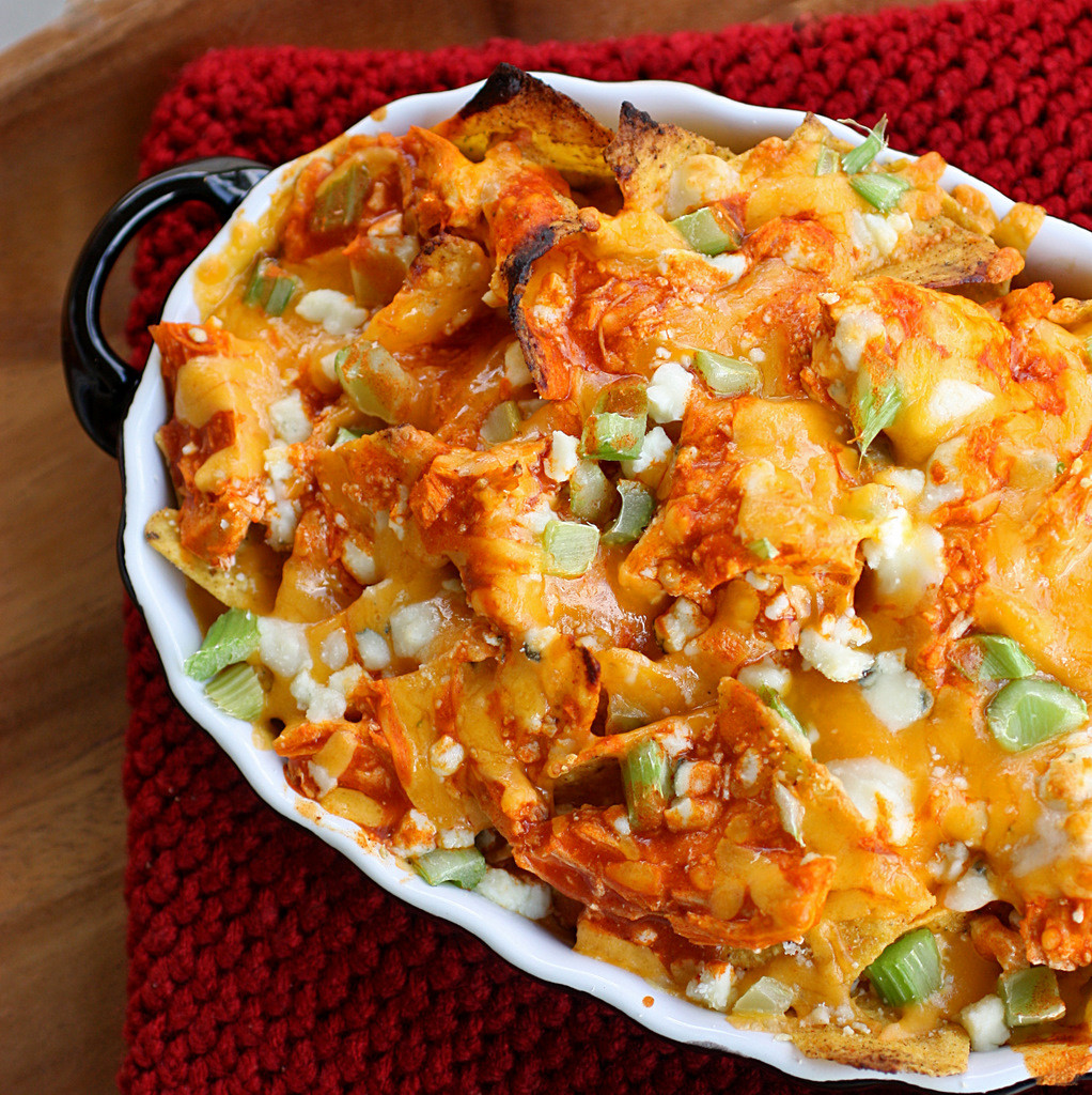Buffalo Chicken Nachos
 Buffalo Chicken Nachos The Girl Who Ate Everything