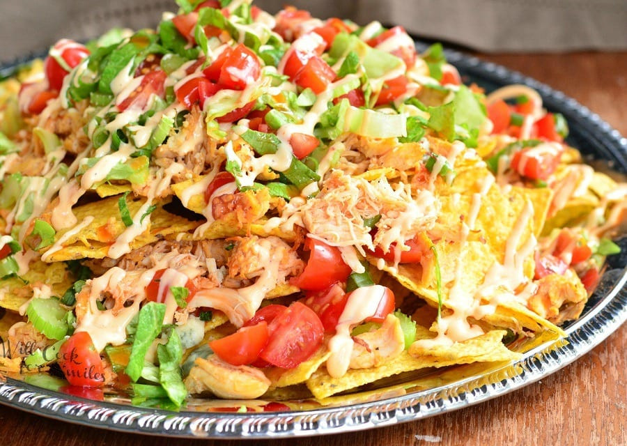 Buffalo Chicken Nachos
 Buffalo Chicken Nachos Will Cook For Smiles