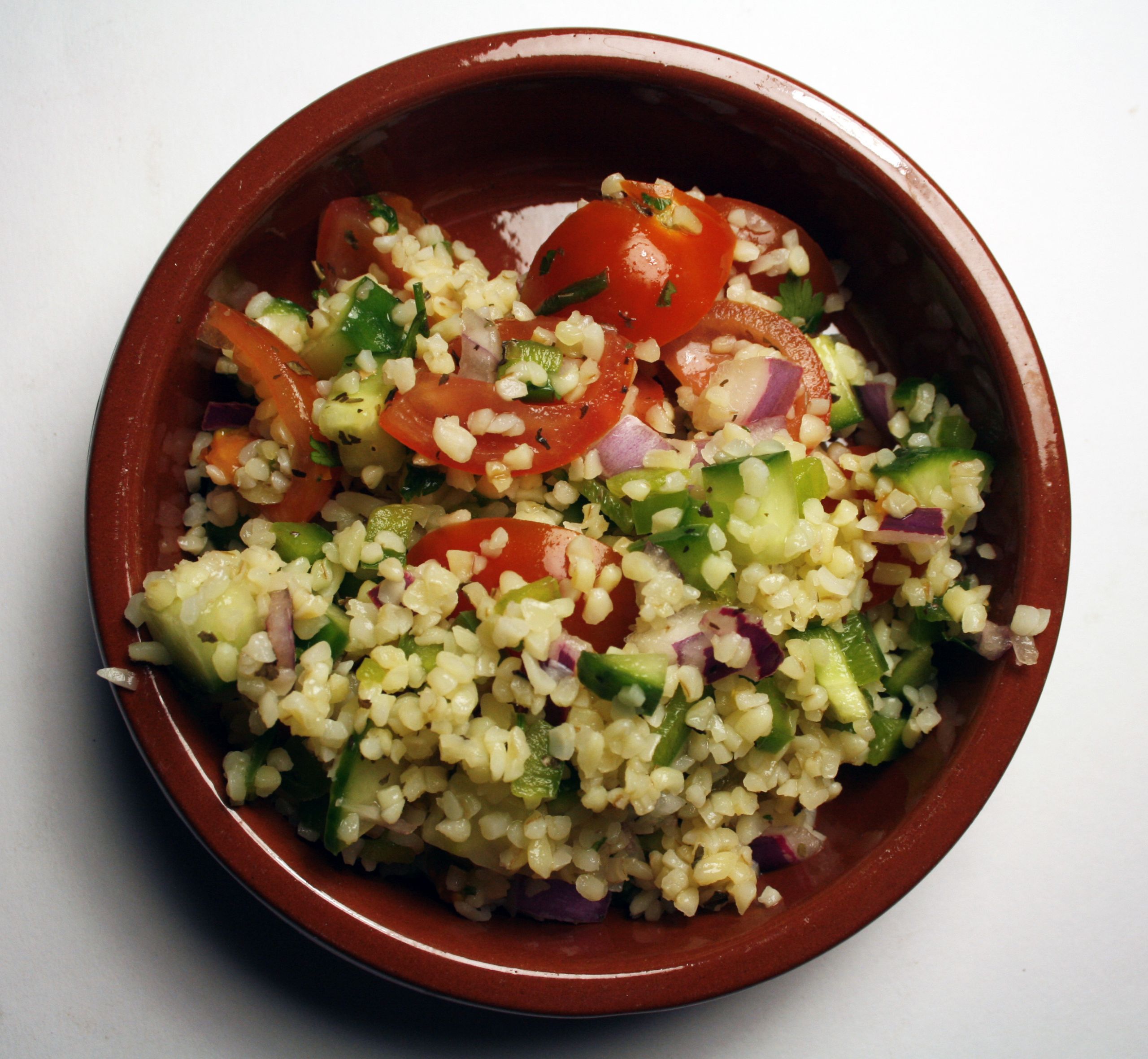 Bulgur Wheat Salad
 Es Girl Cooks Healthy Low Cholesterol