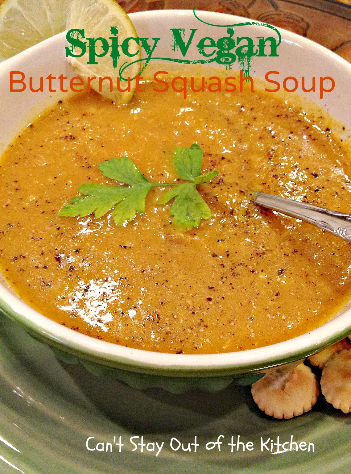 Butternut Squash Recipes Vegan
 Vegan Pumpkin Soup with Leeks Pears and Apples Can t