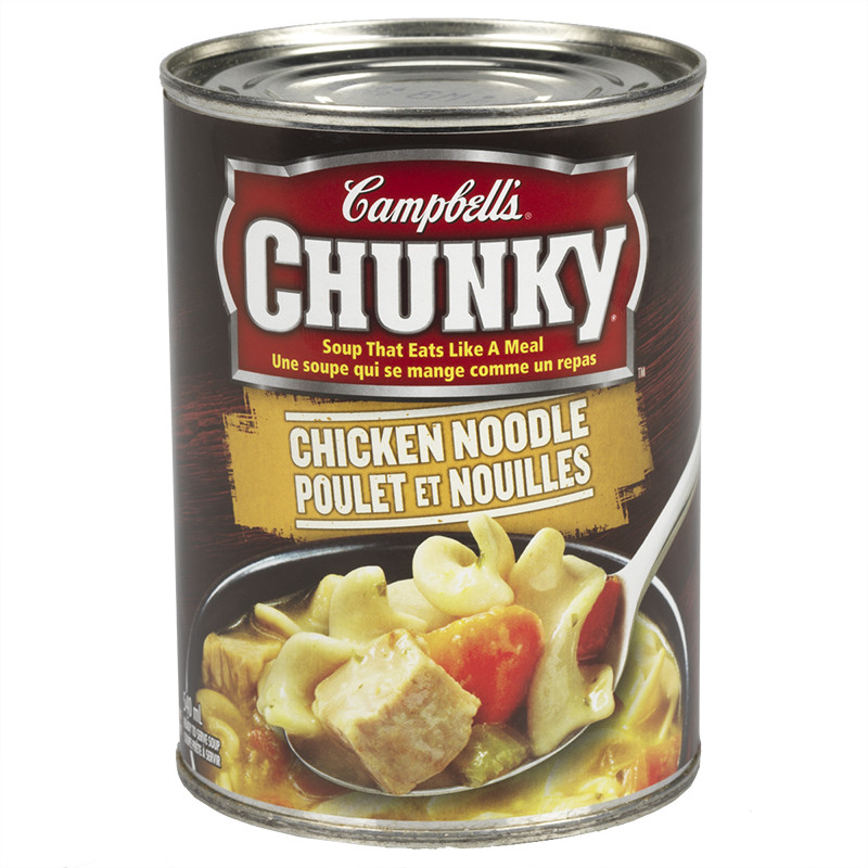 Campbell Chicken Noodle Soup
 Campbell s Chunky Soup Chicken Noodle 540ml