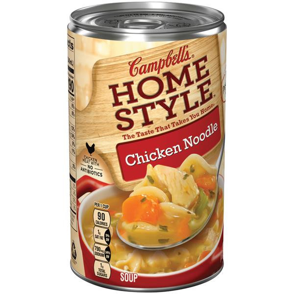 Campbell Chicken Noodle Soup
 Campbell s Homestyle Chicken Noodle Soup