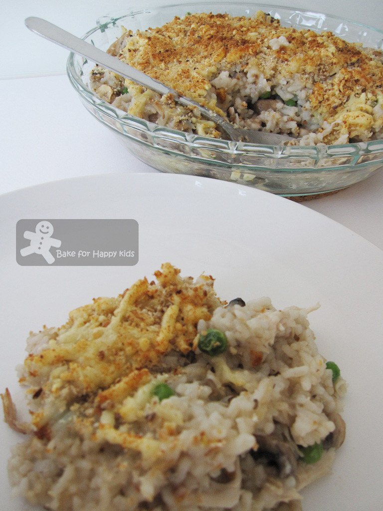 Campbell Mushroom Soup Chicken
 Bake for Happy Kids The "Campbell" mushroom chicken rice bake
