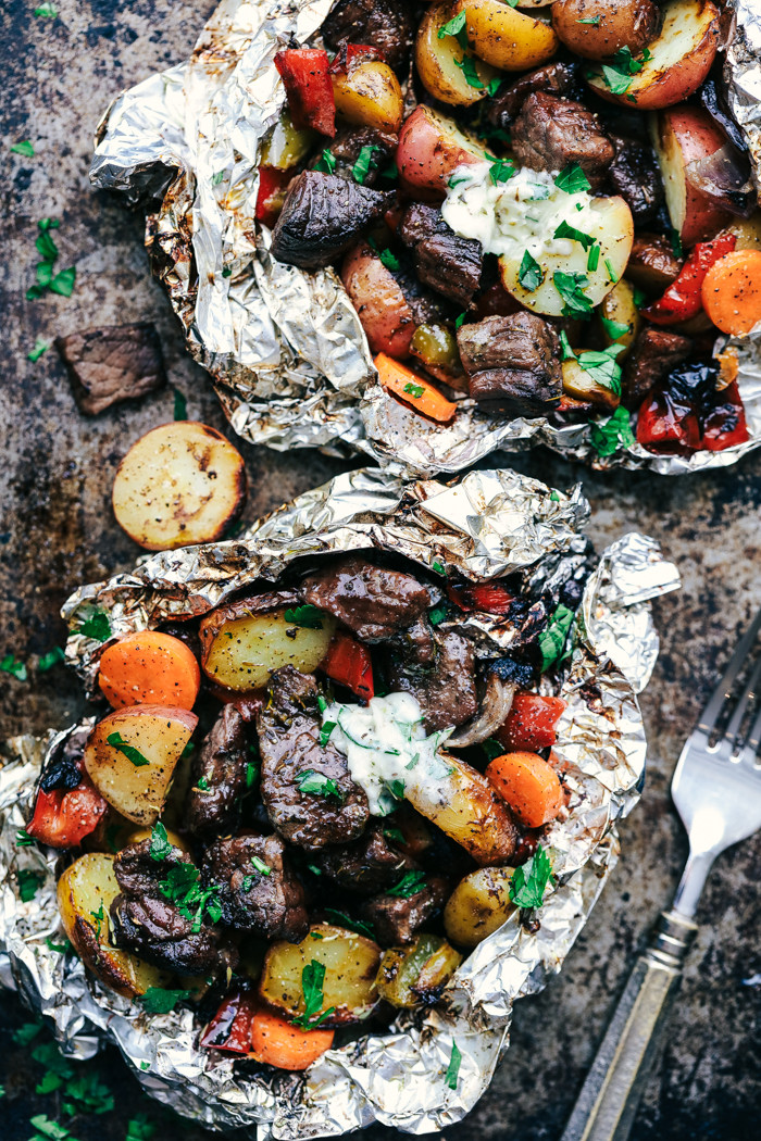 Campfire Dinner Recipes
 20 Foil Packet Recipes Perfect for the Oven Grill or