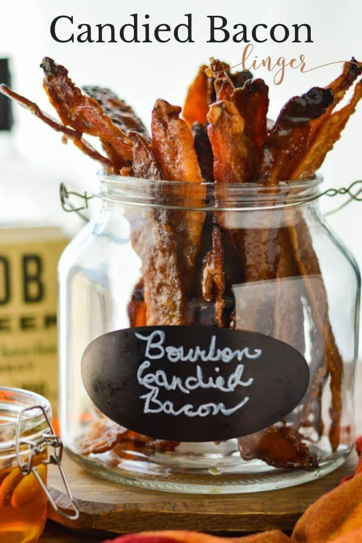 Candied Bacon Appetizers
 Bourbon Can d Bacon Recipe