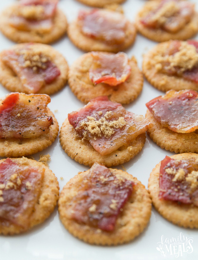 Candied Bacon Appetizers
 Can d Bacon Cracker Appetizer Family Fresh Meals