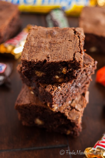 Candy Bar Brownies
 Ultimate Candy Bar Brownies