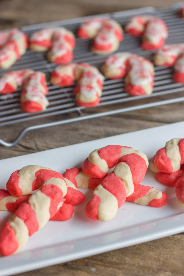 Candy Cane Sugar Cookies
 Iced Candy Cane Sugar Cookies Lovely Little Kitchen