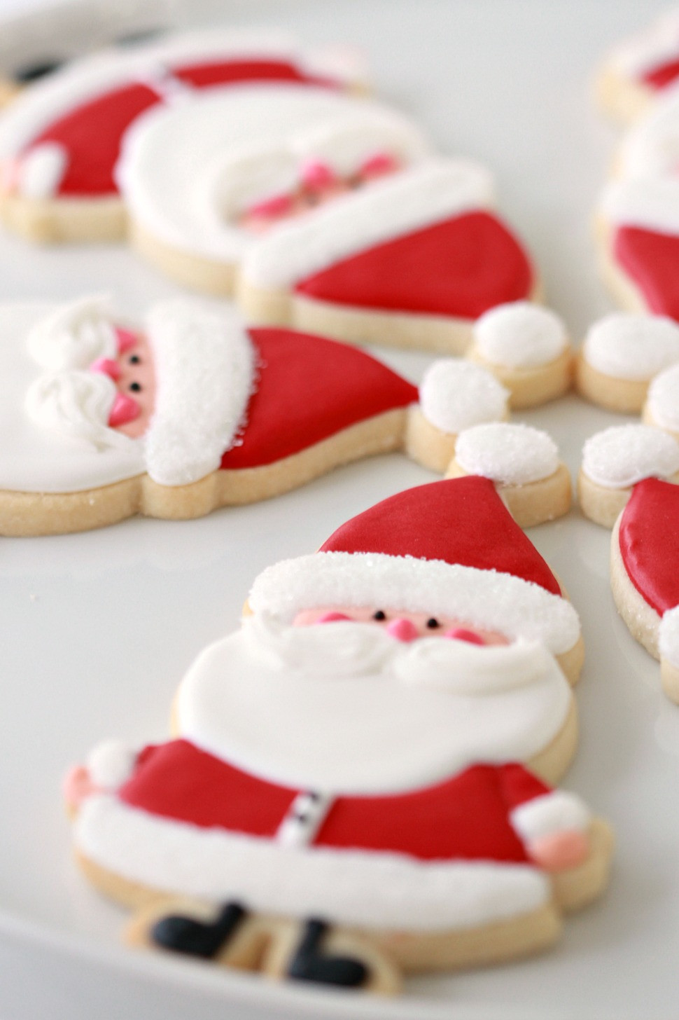 Candy Cane Sugar Cookies
 Candy Cane Cut Out Sugar Cookies