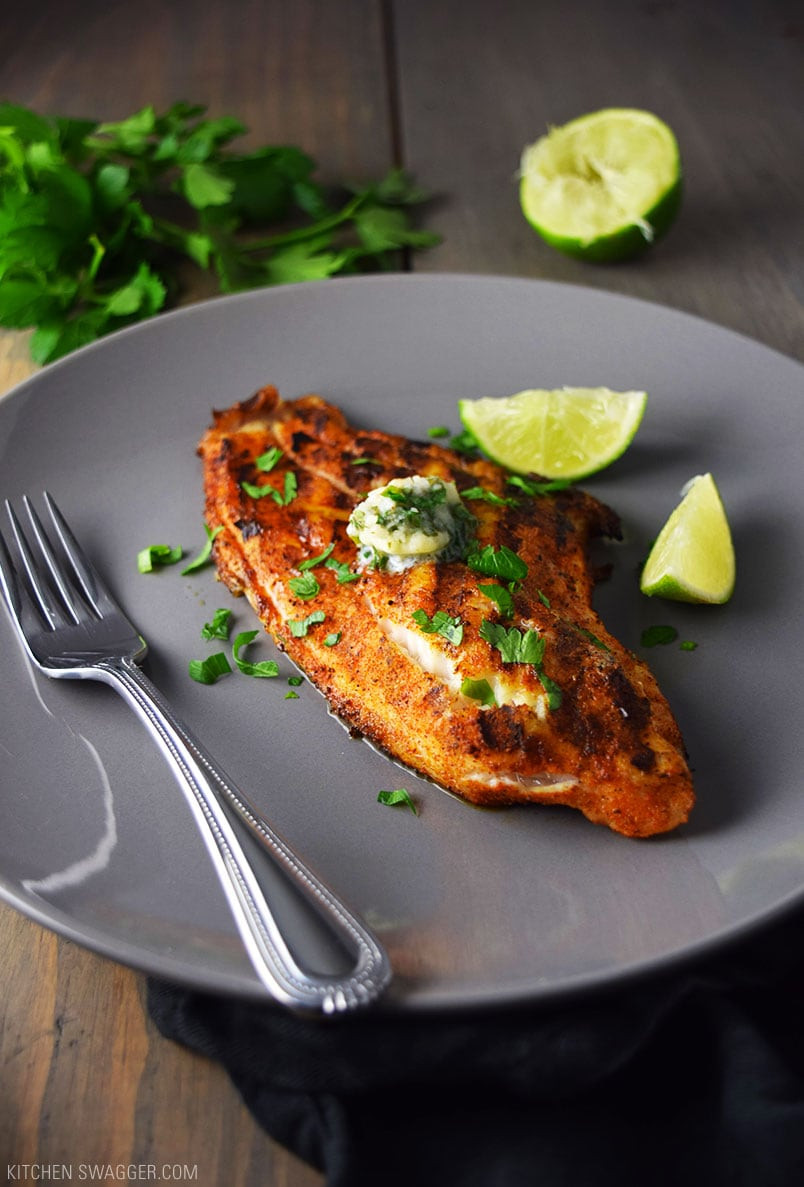Cat Fish Recipes
 Grilled Blackened Catfish with Cilantro Lime Butter Recipe
