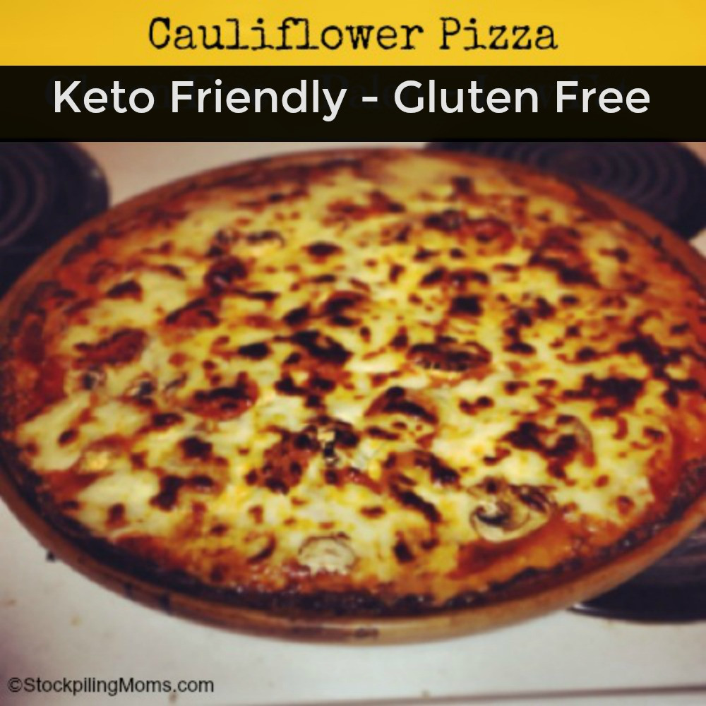 Cauliflower Pizza Keto
 Cauliflower Pizza – Keto Friendly