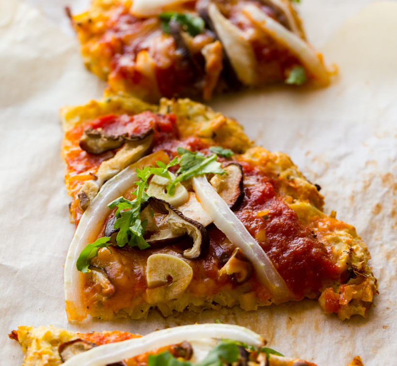 Cauliflower Pizza Recipe
 Vegan Cauliflower Pizza Crust with Chickpeas Vegan Recipe