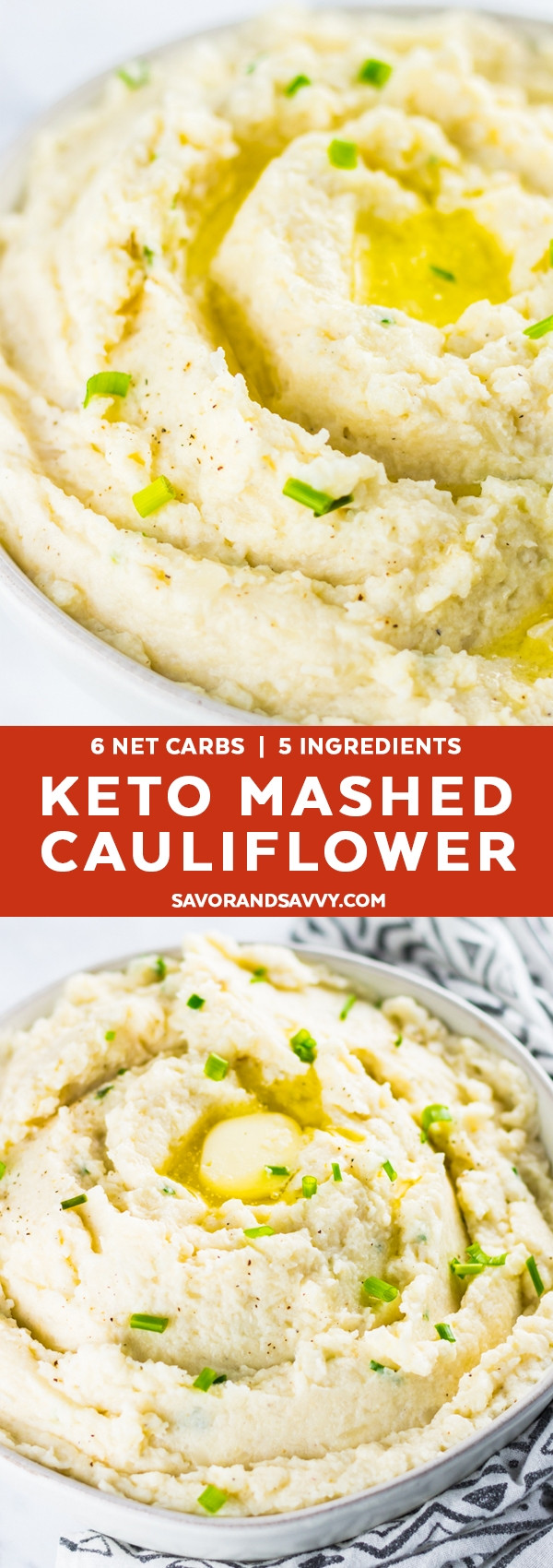Cauliflower Recipes Keto
 Keto Mashed Cauliflower Recipe