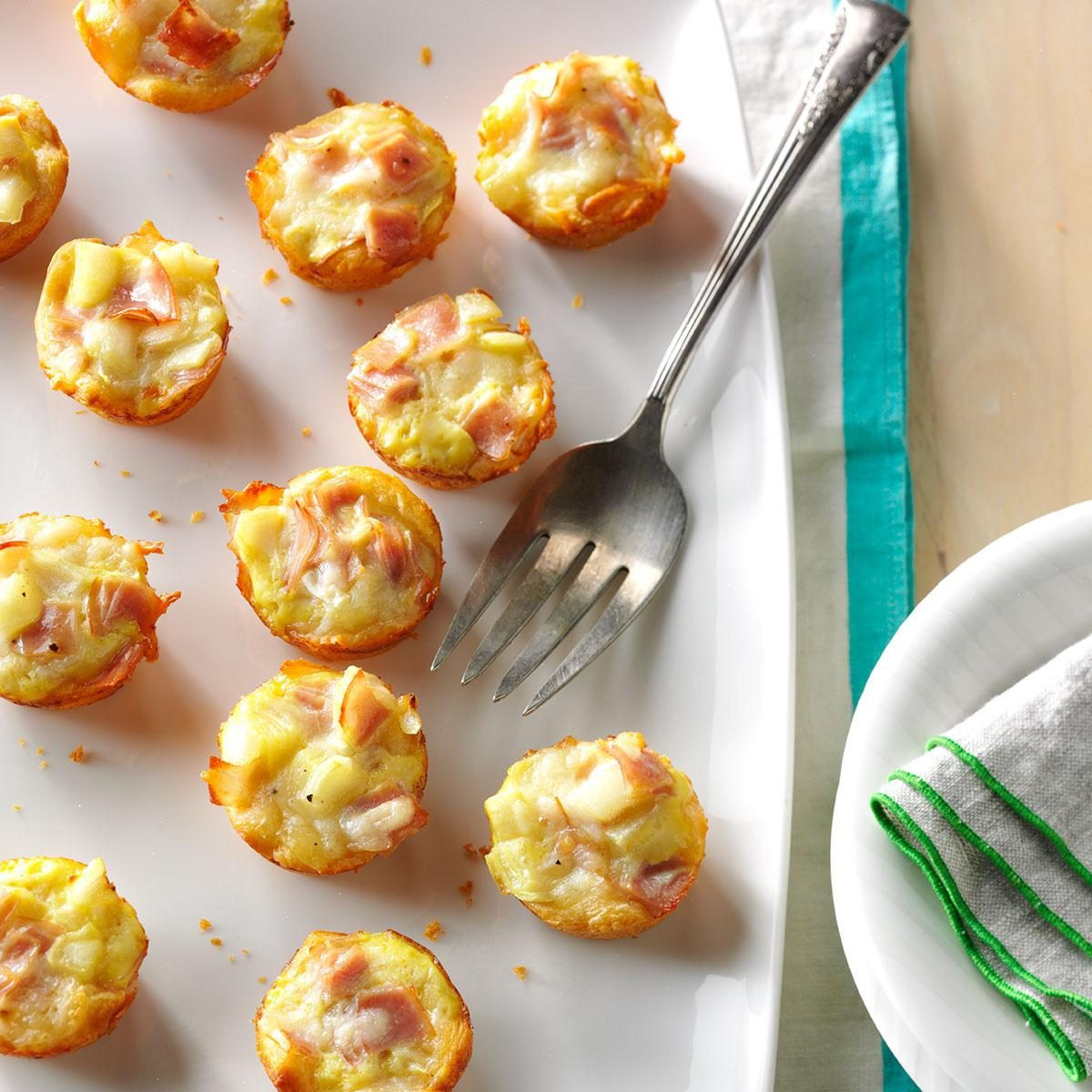 Cheese Puff Appetizers
 Ham and Cheese Puffs Recipe