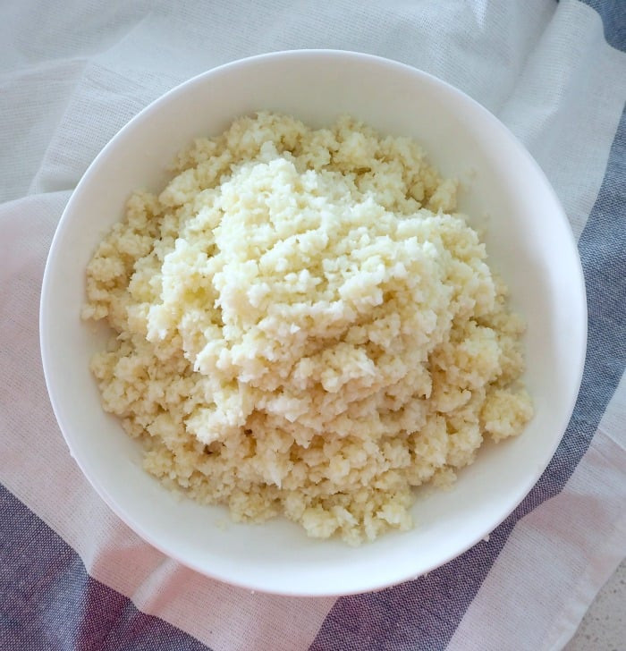 Cheesy Cauliflower Rice
 Thermomix Cheesy Cauliflower Rice Thermobliss