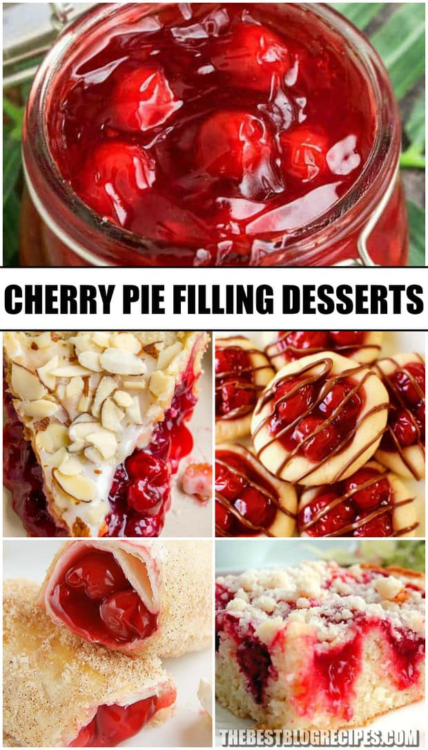 Cherry Pie Filling Desserts
 Old Fashioned Cherry Pie Filling Dessert Recipes The