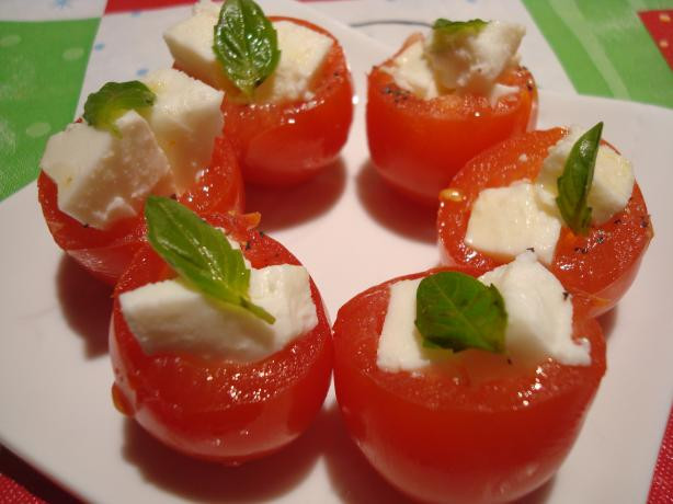 Cherry Tomato Appetizer Recipes
 Easiest Stuffed Cherry Tomatoes Appetizer Recipe Food