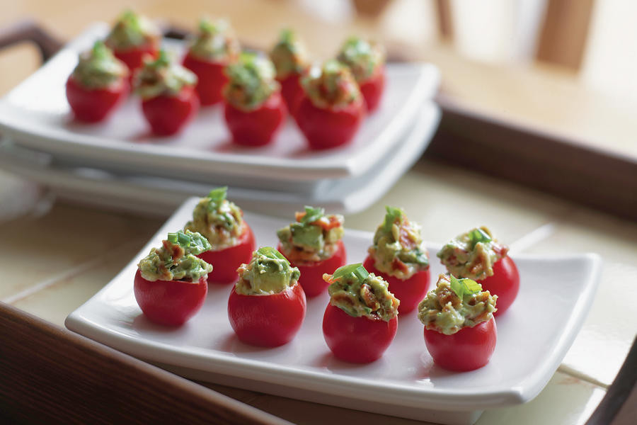 Cherry Tomato Appetizer Recipes
 Stuffed Cherry Tomatoes Best Party Appetizers and