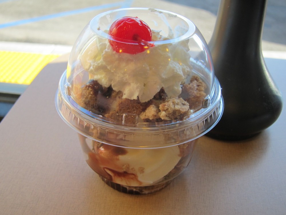Chick Fil A Desserts
 Chick fil A s Cookie Sundae features broken up pieces of