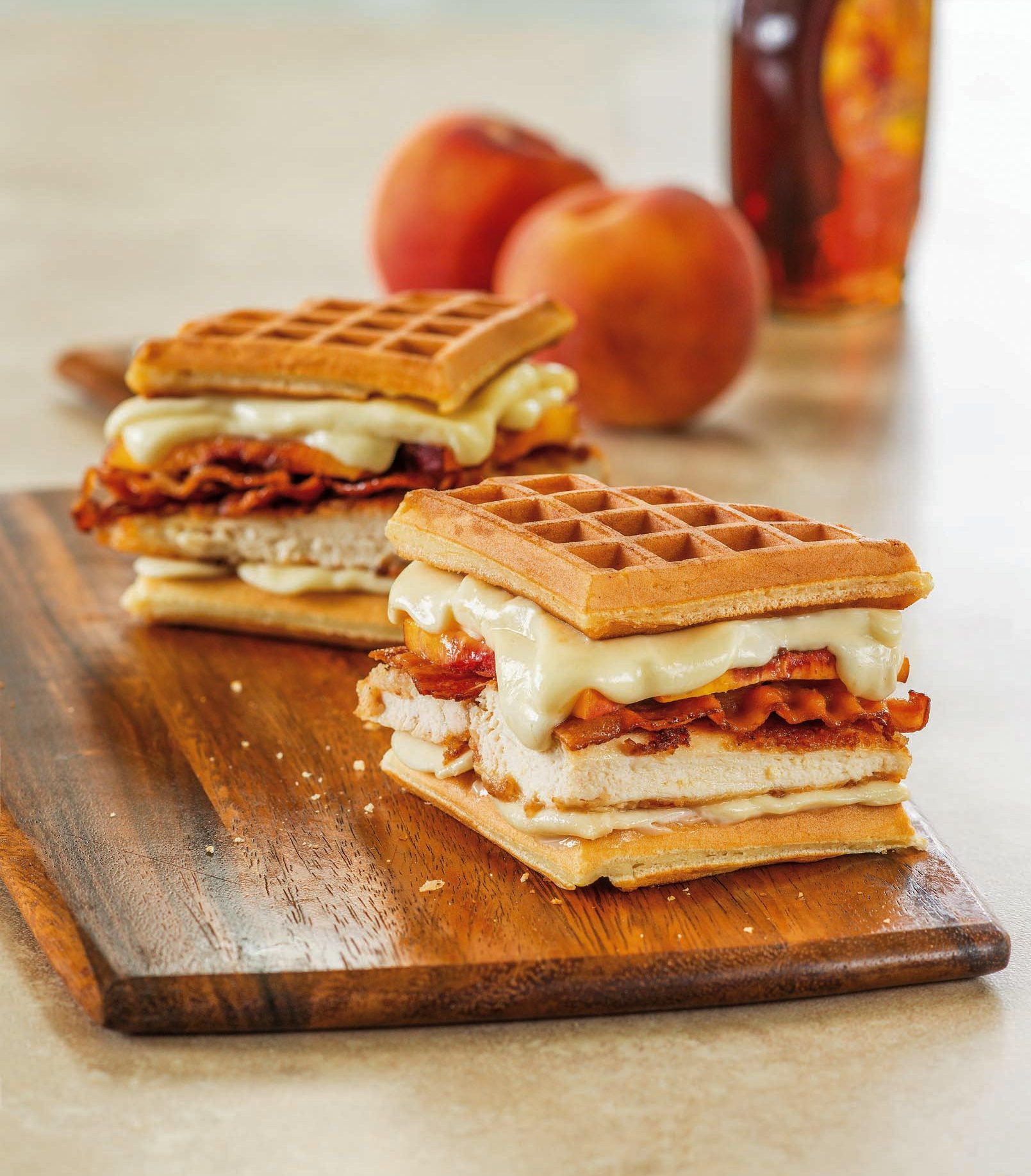 Chicken &amp; Waffles
 Chicken and Waffles Grilled Cheese