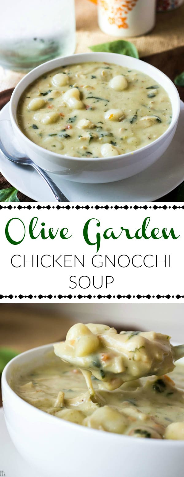 Chicken And Gnocchi Soup
 Olive Garden Chicken Gnocchi Soup Tornadough Alli