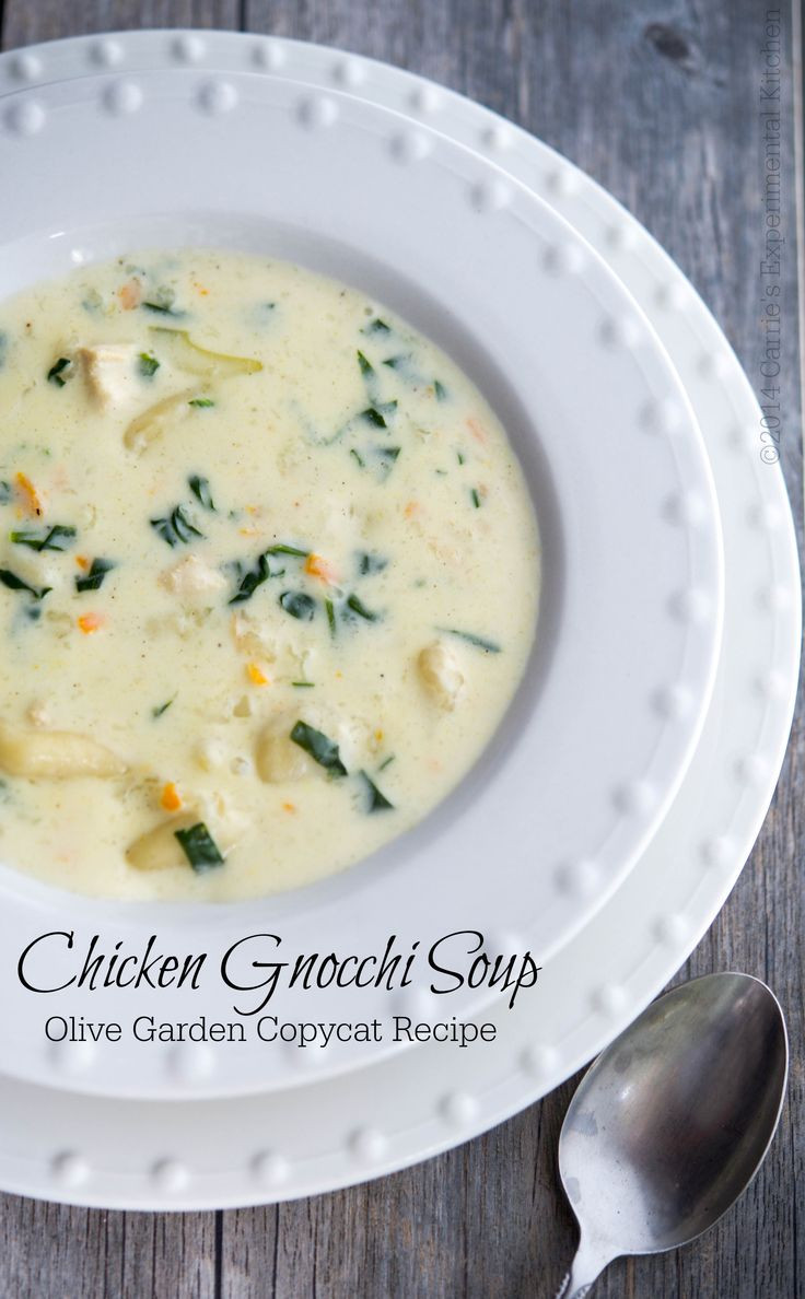 Chicken And Gnocchi Soup
 10 Homemade Soups to Warm You Up Celebrate & Decorate