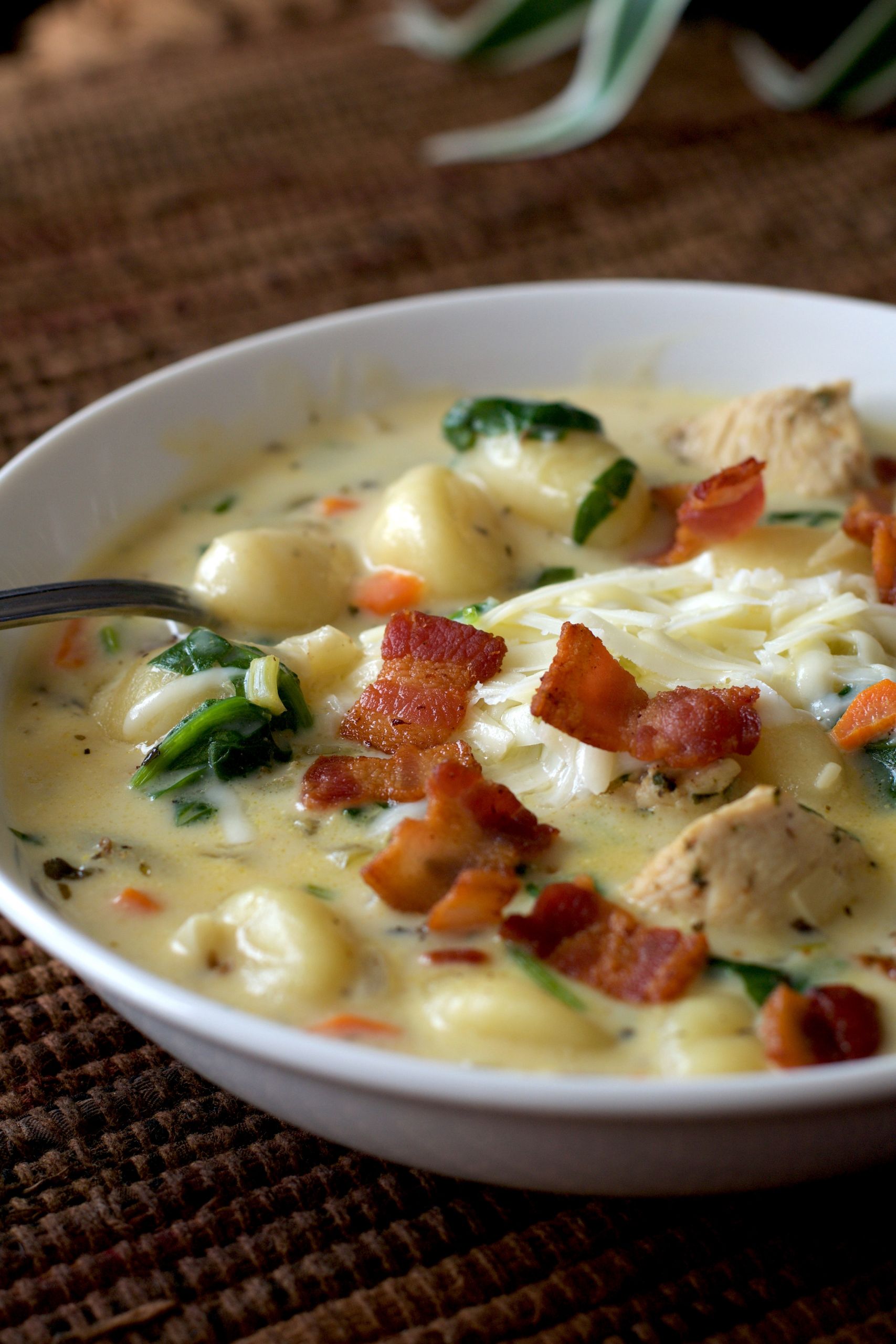 Chicken And Gnocchi Soup
 Chicken Gnocchi Soup What the Forks for Dinner