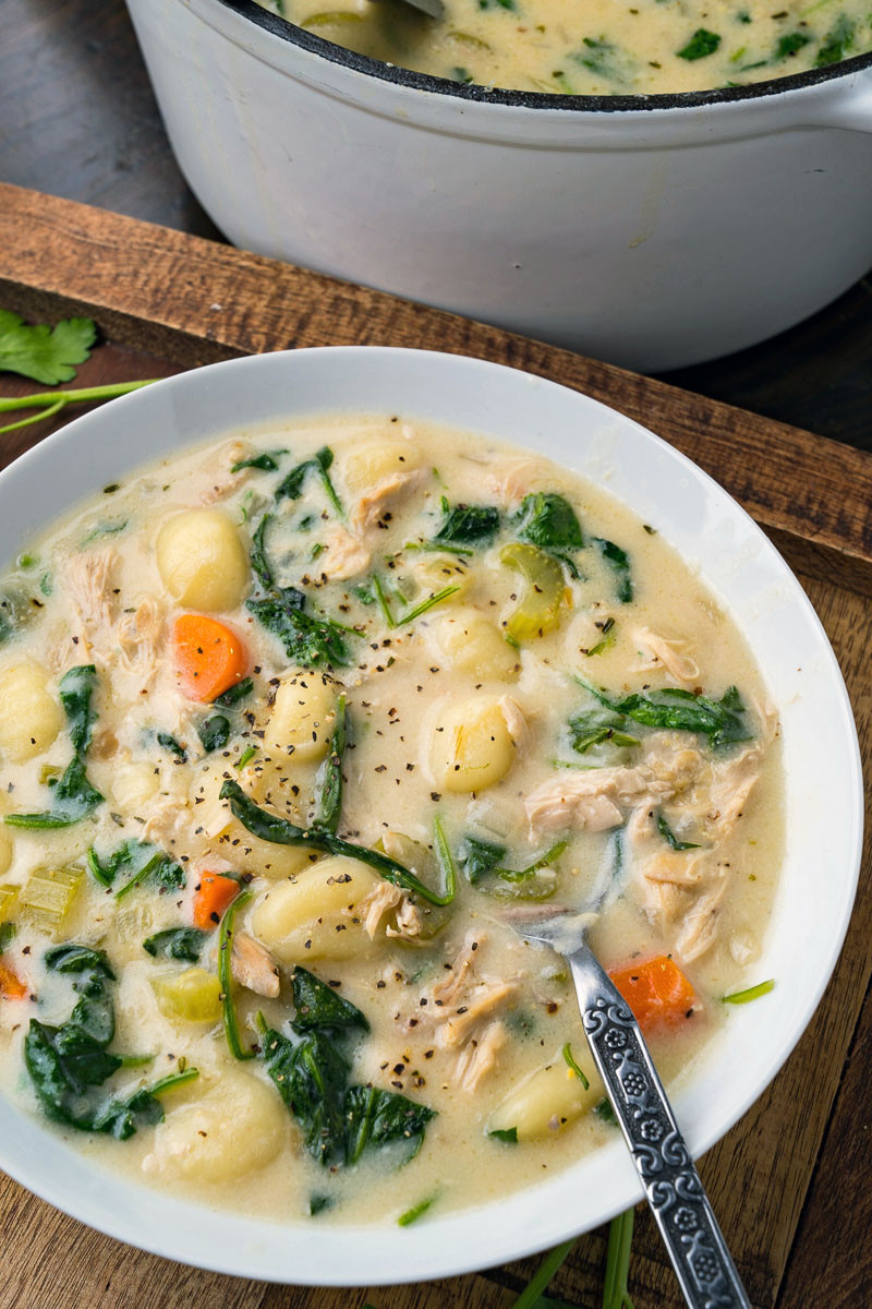 Chicken And Gnocchi Soup
 Creamy Chicken and Gnocchi Soup Closet Cooking