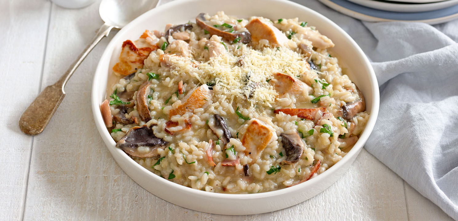 Chicken And Mushrooms Risotto
 16 Most Iconic Foods To Eat In Italy – Kidsign Milano