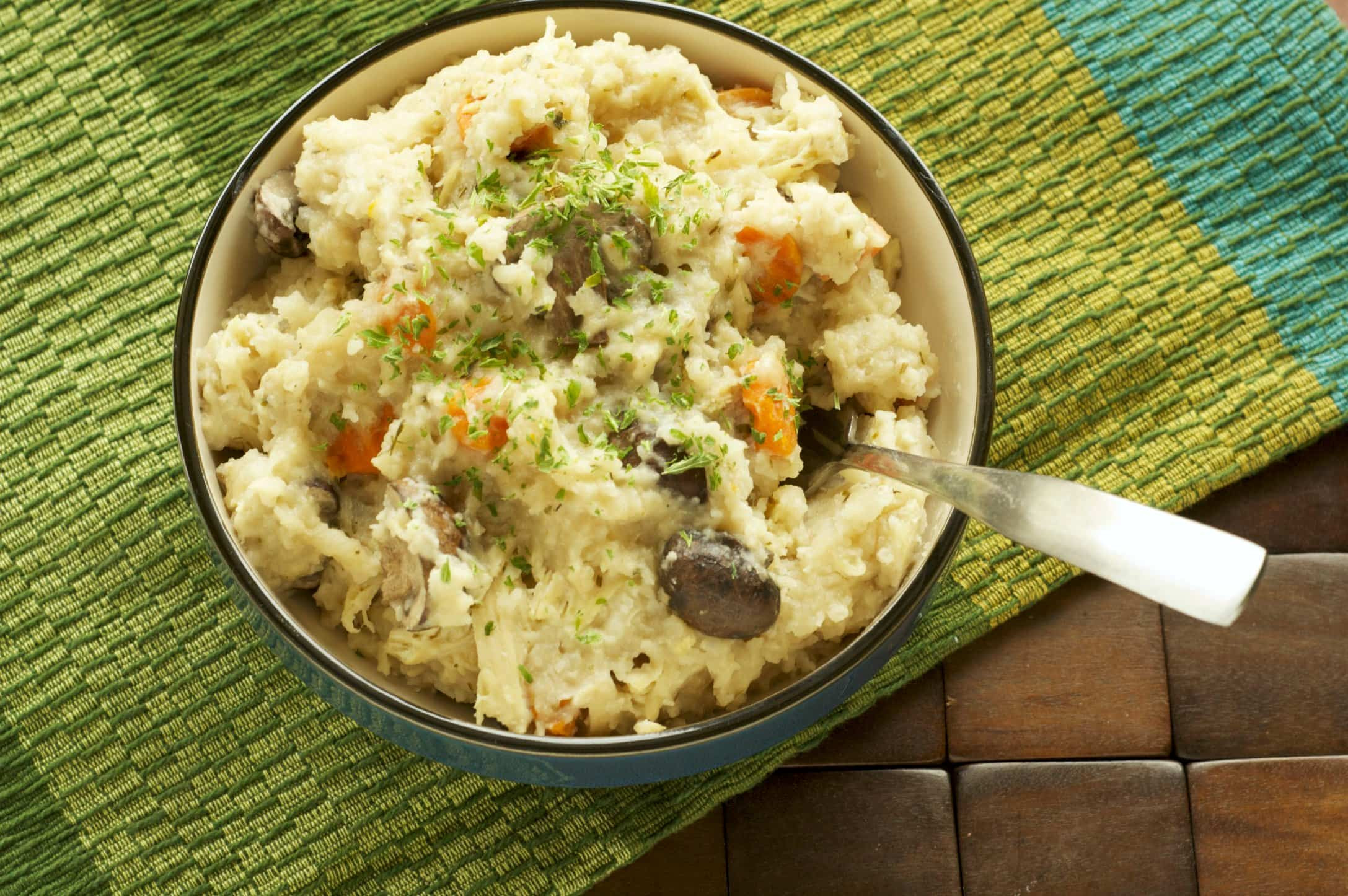 Chicken And Mushrooms Risotto
 Slow Cooker Rosemary Chicken and Mushroom Risotto Slow
