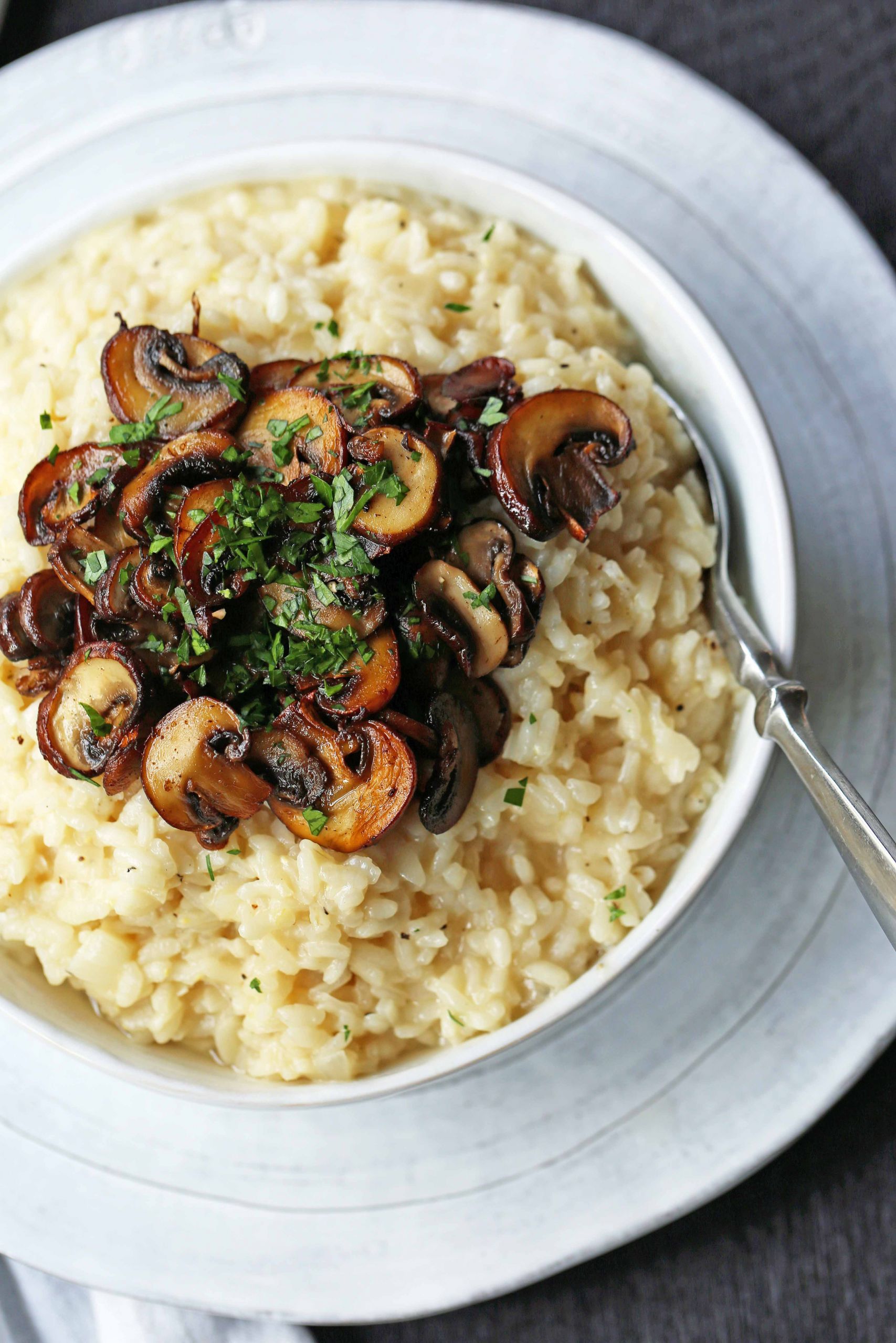 Chicken And Mushrooms Risotto
 Creamy Risotto – Modern Honey