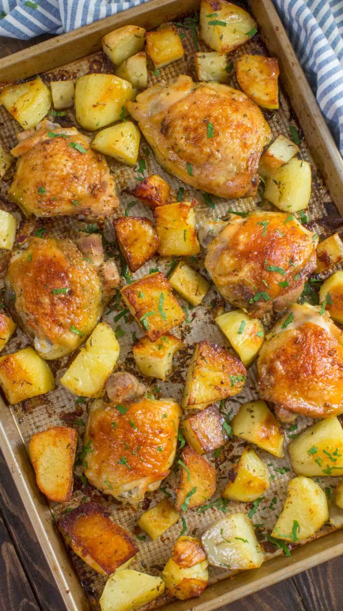 Chicken And Potato Recipes
 Chicken and Potatoes 5 Ingre nts ly Sweet and