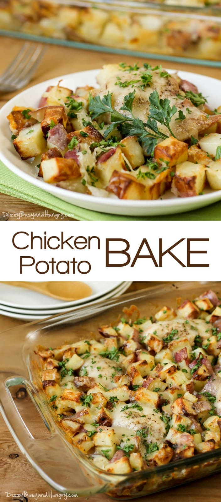 Chicken And Potato Recipes
 Chicken Potato Bake