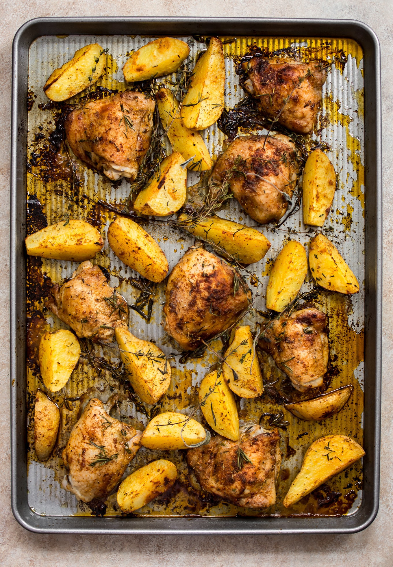 Chicken And Potato Recipes
 Sheet Pan Baked Chicken and Potatoes Recipe • Salt & Lavender