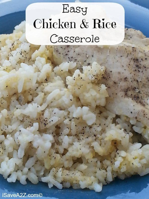 Chicken And Rice Casserole Recipe Cream Of Mushroom
 Easy Chicken and Rice Casserole Recipe A Family Favorite
