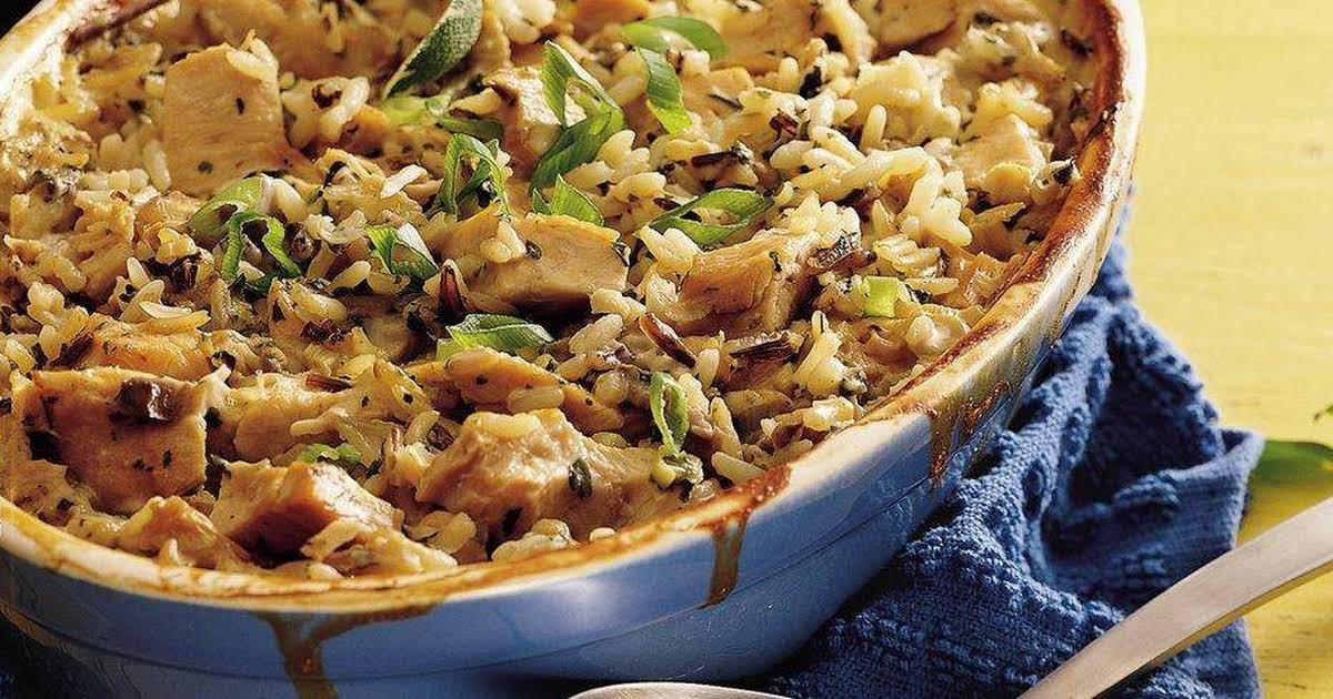 Chicken And Rice Casserole With Mushroom Soup
 10 Best Wild Rice Chicken Casserole Cream of Mushroom Soup